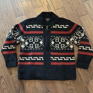 Pendleton Men’s Shawl Collar Full Zip Cardigan